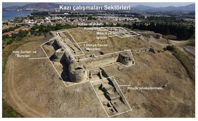 Kuşadası Belediyesi Kadıkalesi kazılarına desteğini sürdürüyor