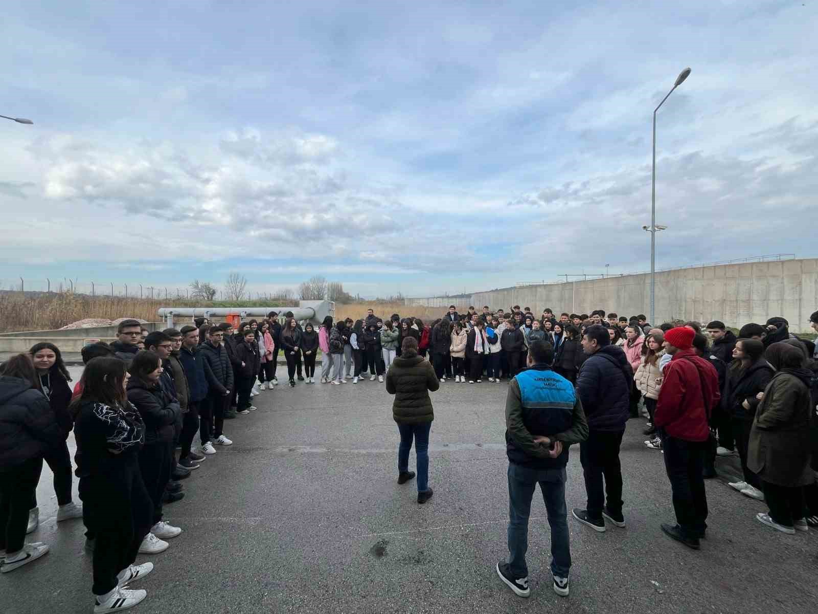 MASKİ ve Milli Eğitim iş birliğinde 704 öğrenci Soma AAT’yi gezdi