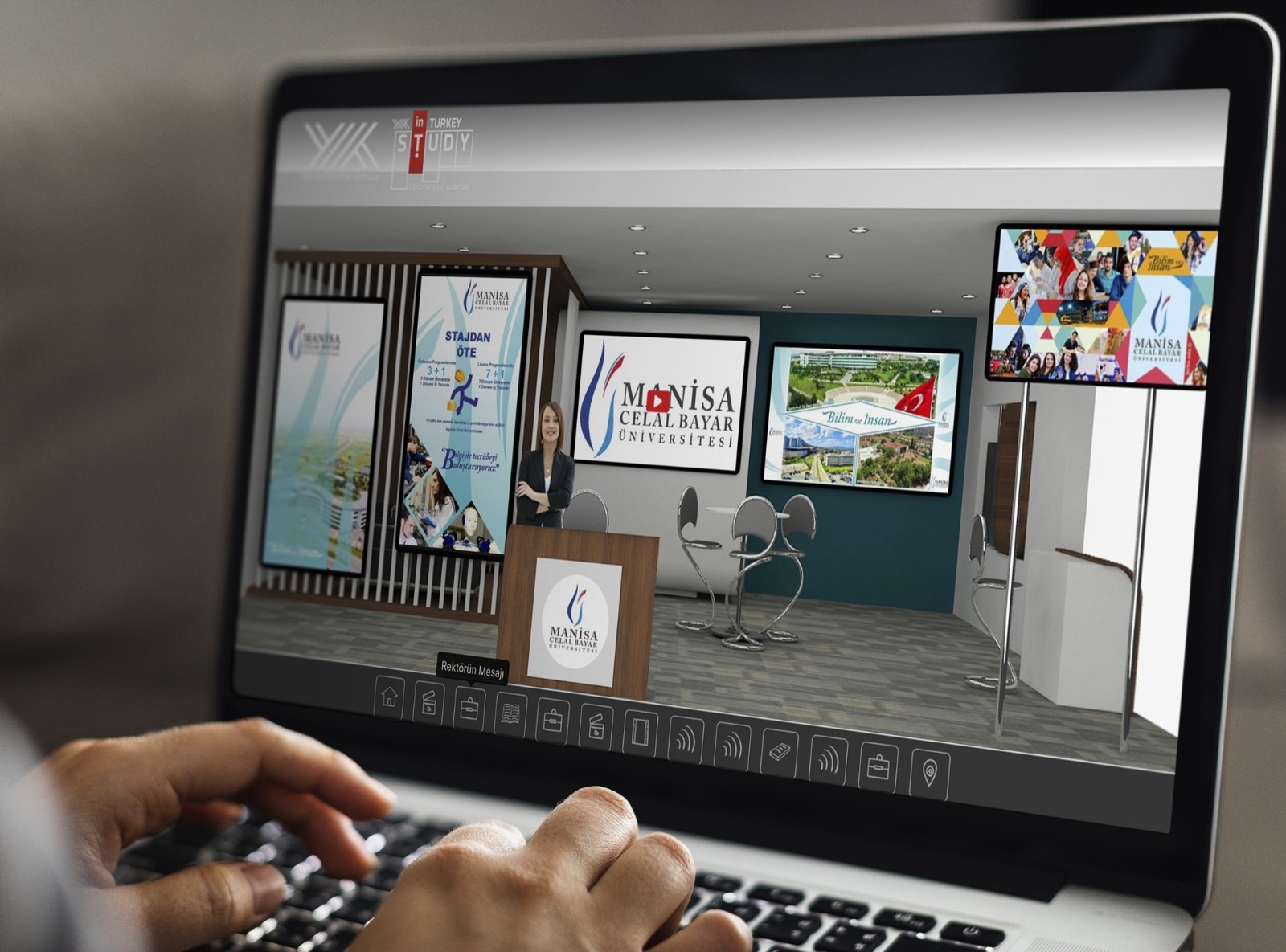 Manisa Celal Bayar Üniversitesi ‘Study in Turkey YÖK sanal fuarı 2021’de yerini aldı