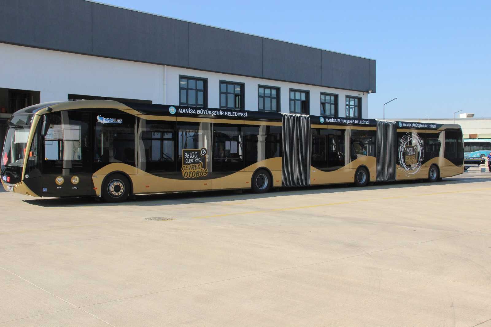 Manisa çevreci otobüsleriyle Türkiye’nin lideri