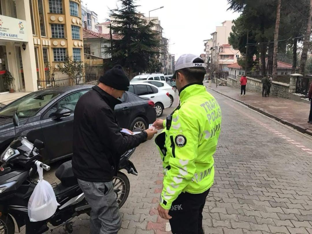 Manisa’da 19 motosiklet trafikten men edildi