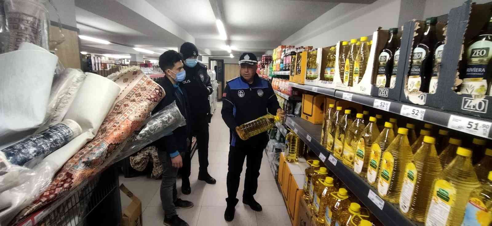 Manisa’da 4 kurumdan yağ denetimi