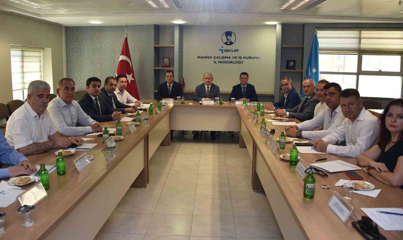 Manisa’da İl İstihdam Kurulu Toplantısı gerçekleştirildi