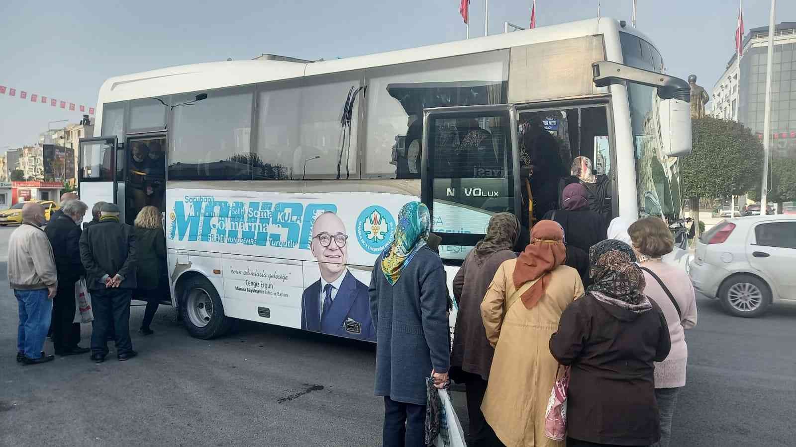 Manisa’da arife günü ve bayramda mezarlıklara ücretsiz ulaşım hizmeti