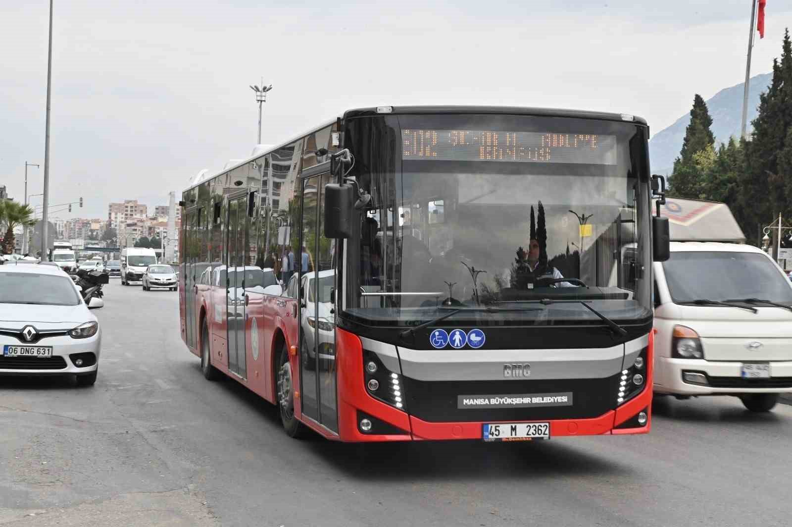 Manisa’da bayramda toplu taşıma ücretsiz