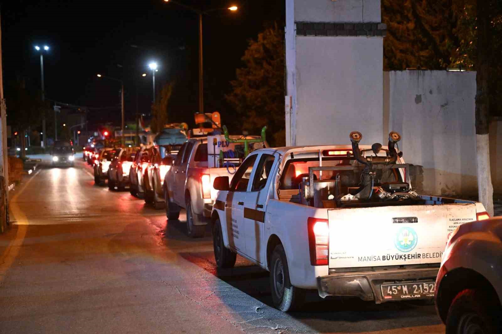 Manisa’da sivrisineğe karşı 7/24 seferberlik