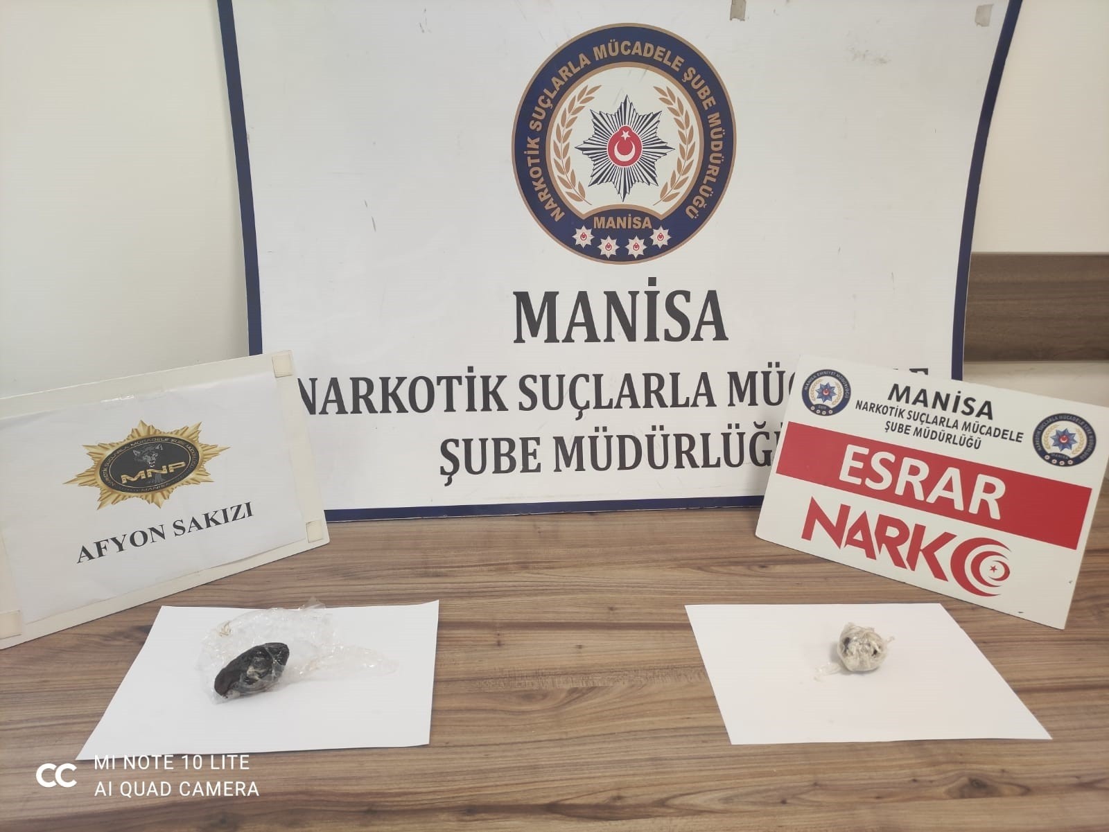 Manisa’da uyuşturucu operasyonu