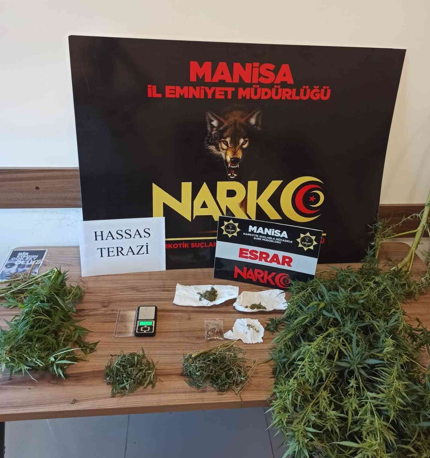 Manisa’da uyuşturucuya geçit yok