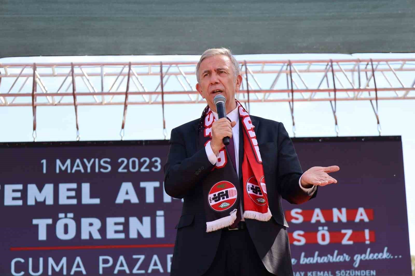 Mansur Yavaş: ‘Kandil’deki şerefsizler elinde silah tutarken o İHA’lar, SİHA’lar satılır mı?’