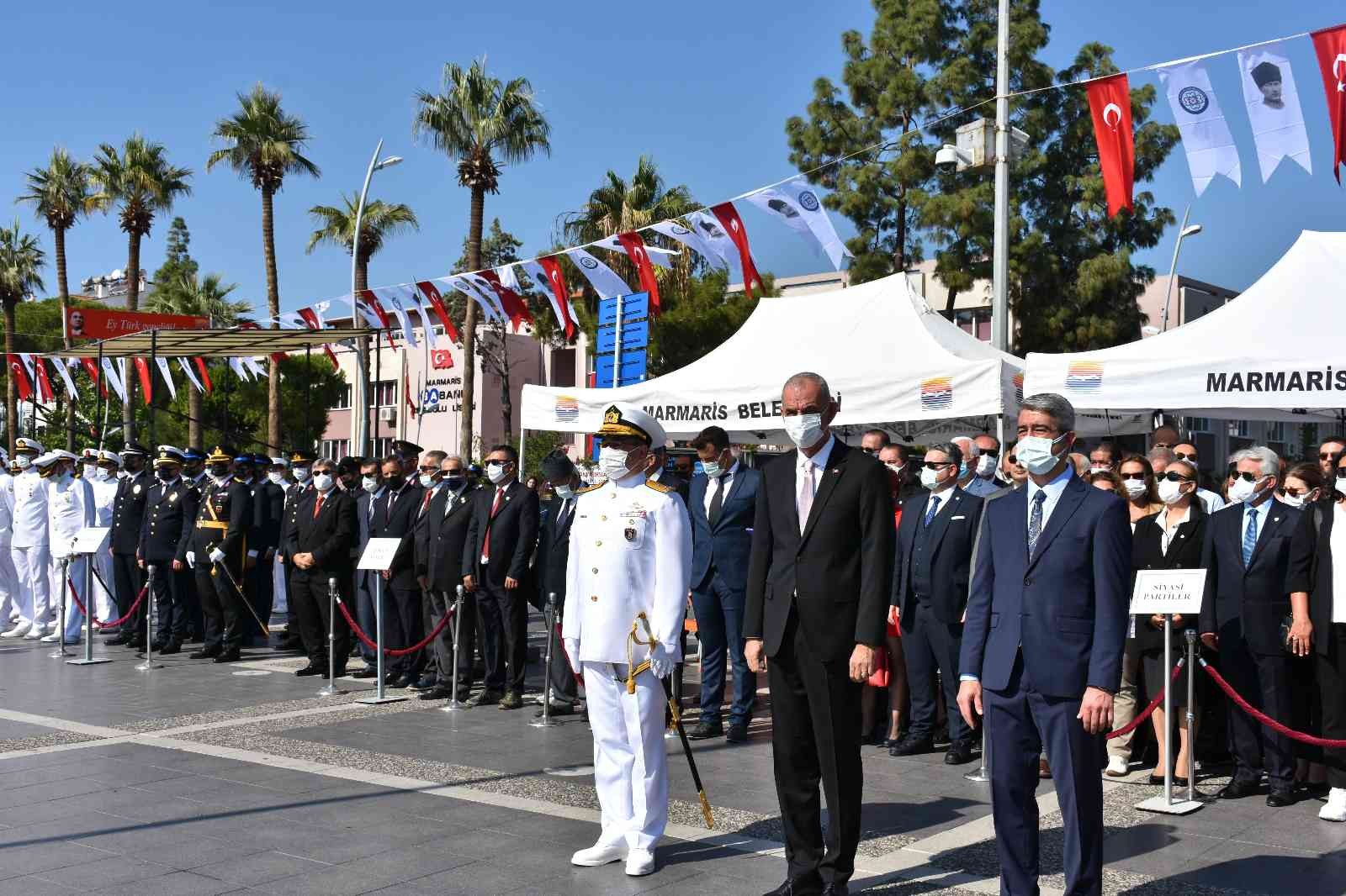 Marmaris’te Cumhuriyet Bayramı kutlamaları başladı