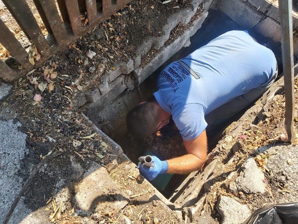 Marmaris’te yağmur öncesi hazırlıklar hızlandı