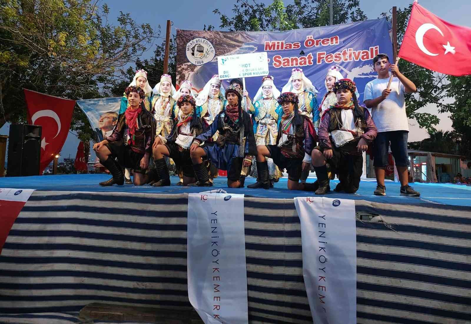 Milas’ta kültür şölenine YK Enerji desteği