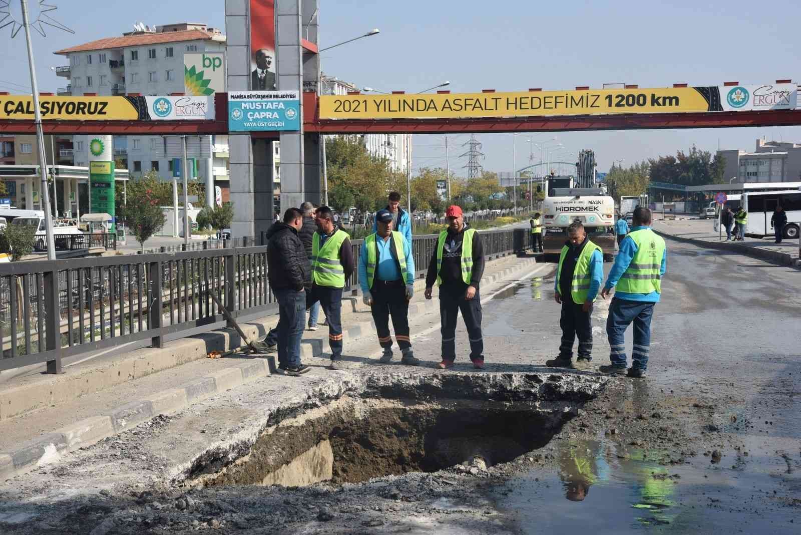 Mimarsinan Bulvarı’ndaki kanalizasyon sorunu çözüldü