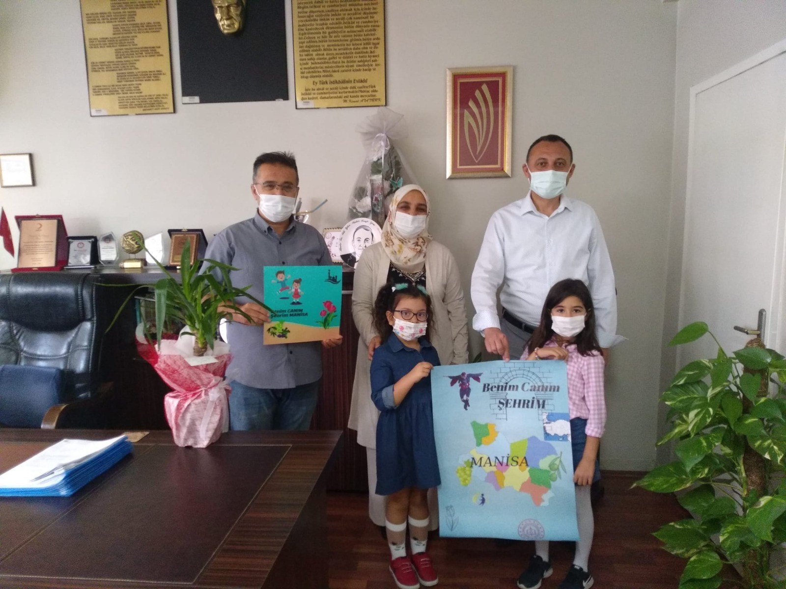 Minikler Alaşehir’i temsil edecekler