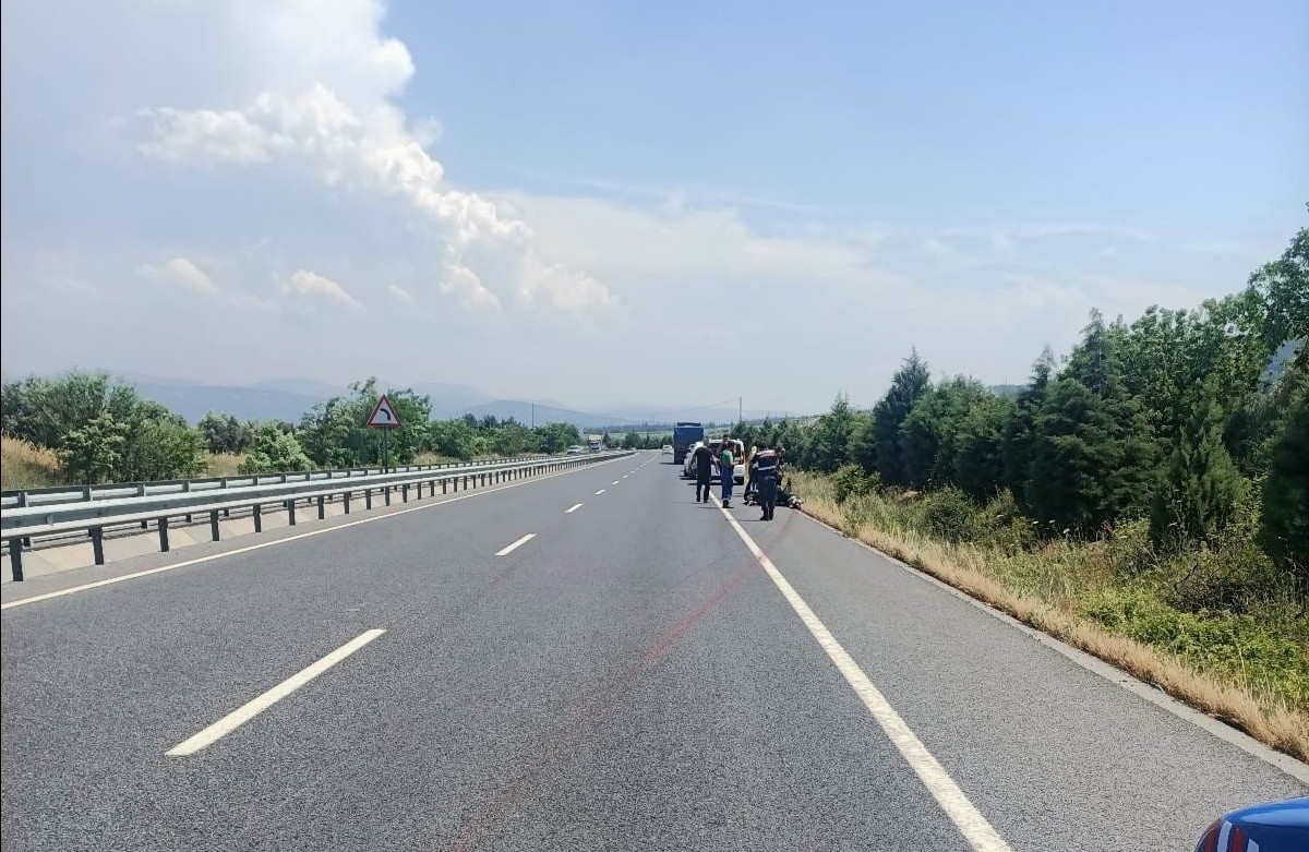 Motosikletin kontrolünü kaybeden genç hayatını kaybetti