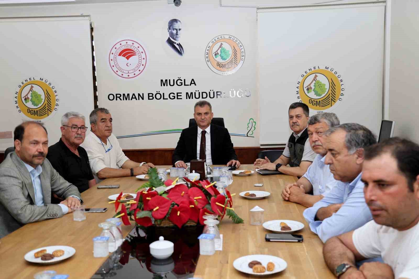 Muğla’da orman kooperatifleriyle değerlendirme toplantısı yapıldı