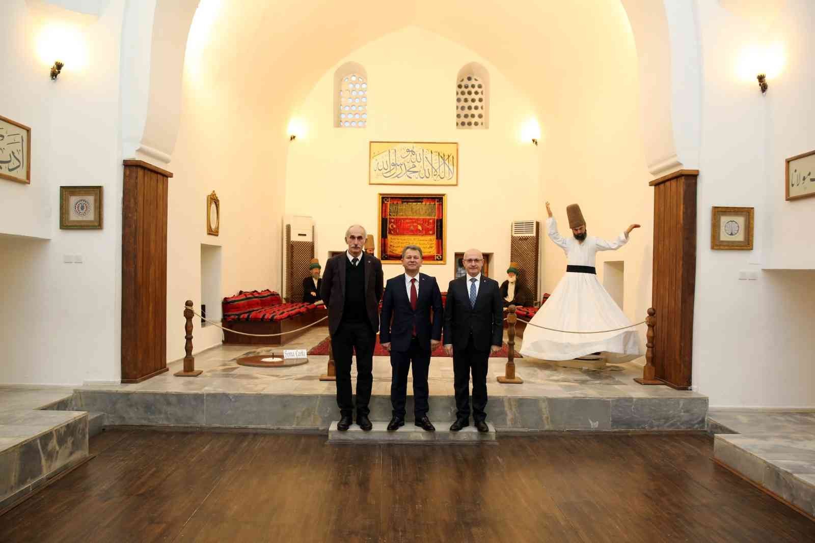 ÖSYM Başkanı Aygün’den Rektör Ataç’a ziyaret