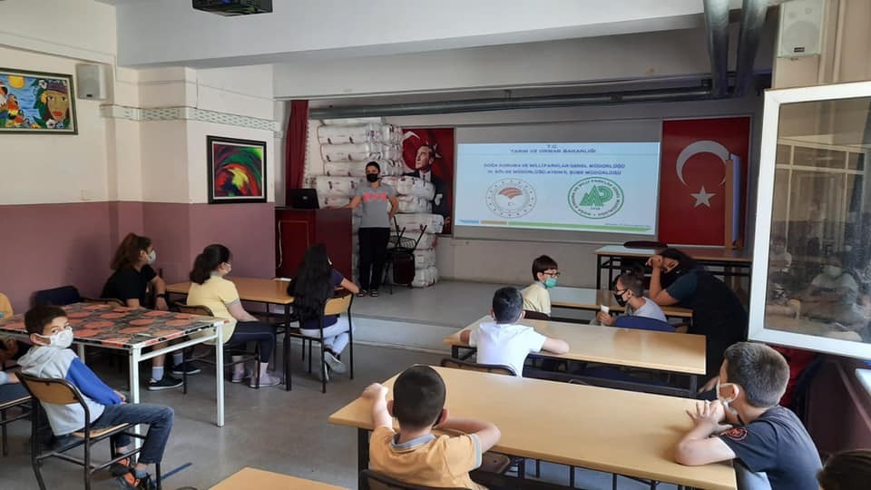 Pandemi nedeniyle ara verilen doğa eğitimleri tekrar başladı