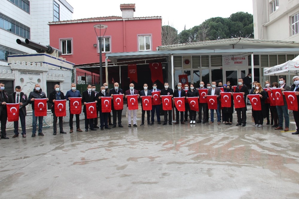 Sağlık çalışanları Çanakkale Zaferini unutmadı