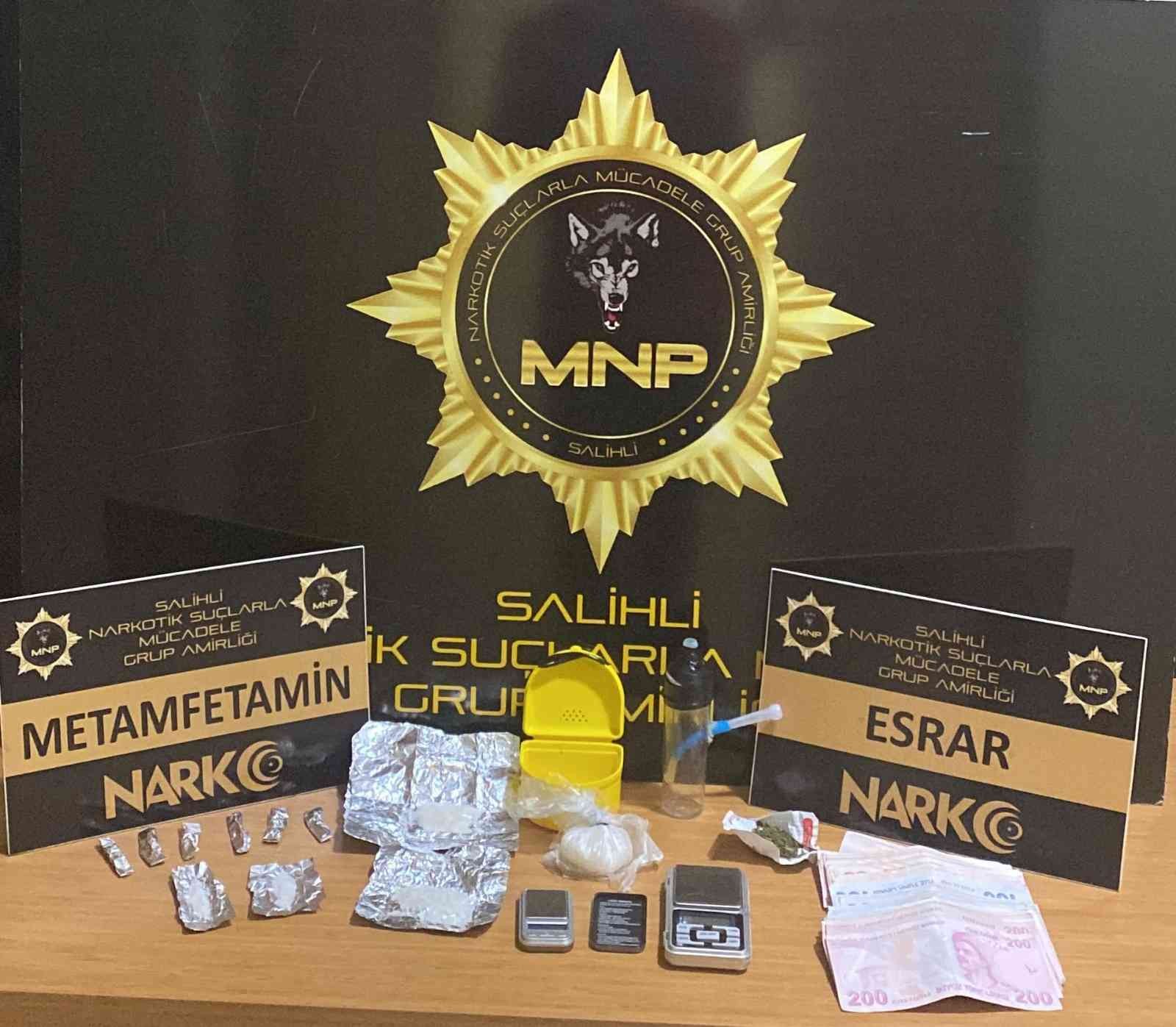 Salihli polisinden ’Torbacı’ operasyonu