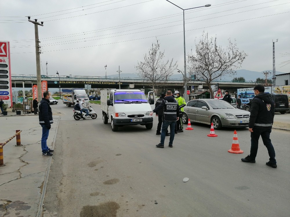 Salihli’de 4 saatlik ’huzur ve güven’ uygulaması