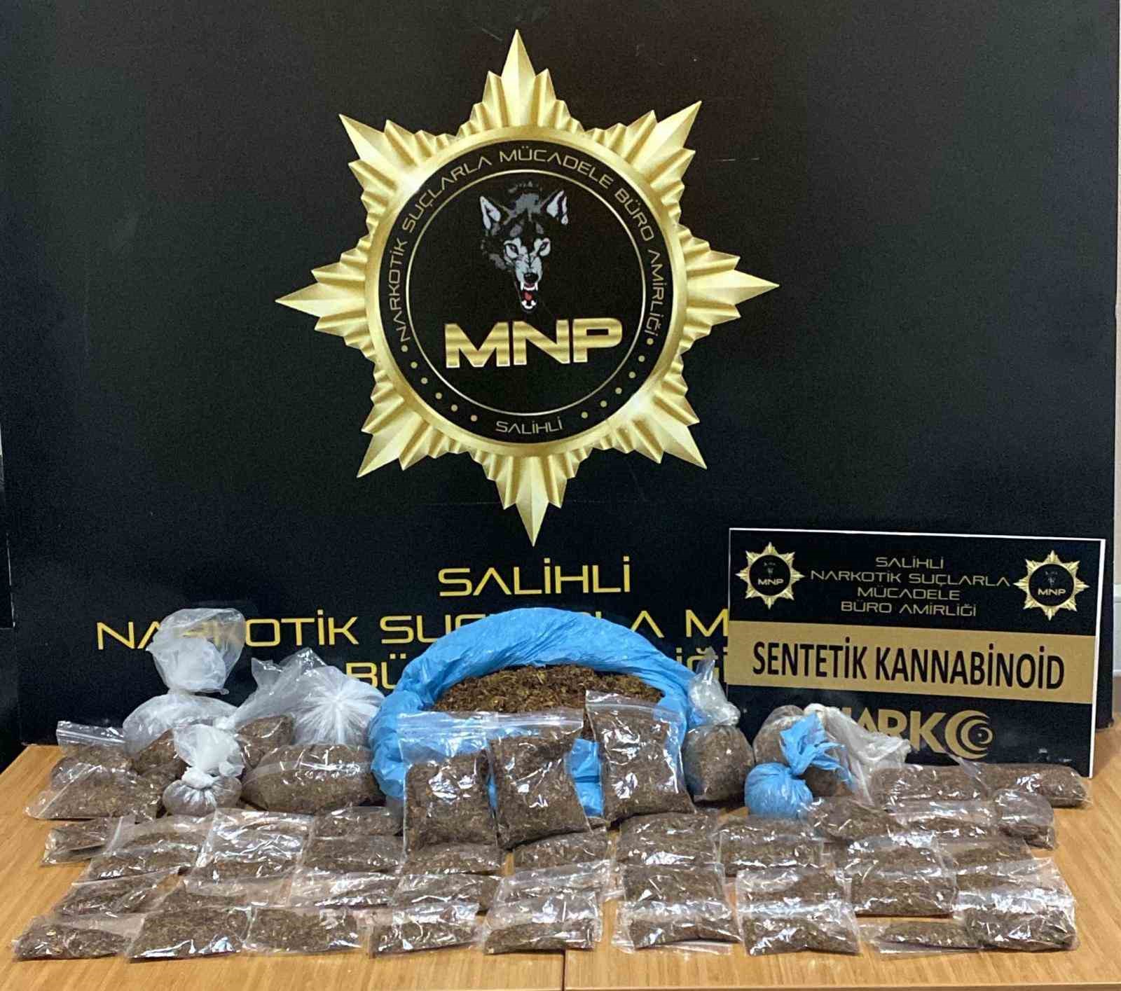 Salihli’de 9 ayda 508 kişi uyuşturucu ticaretinden yakalandı