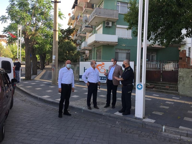 Salihli’de tam kapanma denetimi gerçekleştirildi