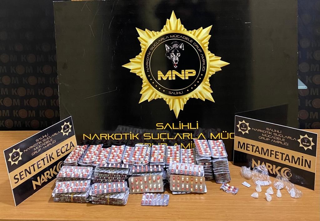 Salihli’de uyuşturucu operasyonu