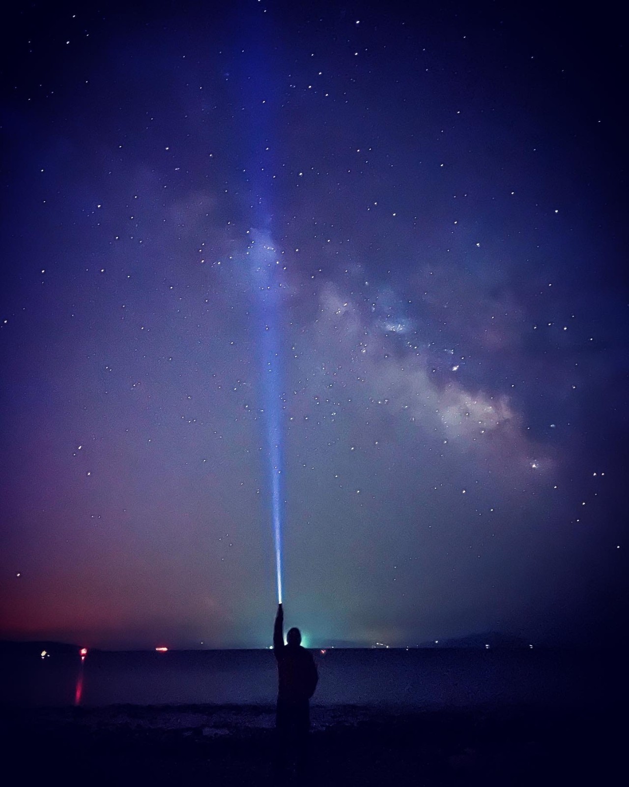 Samanyolu çekimleri görsel şölen sundu