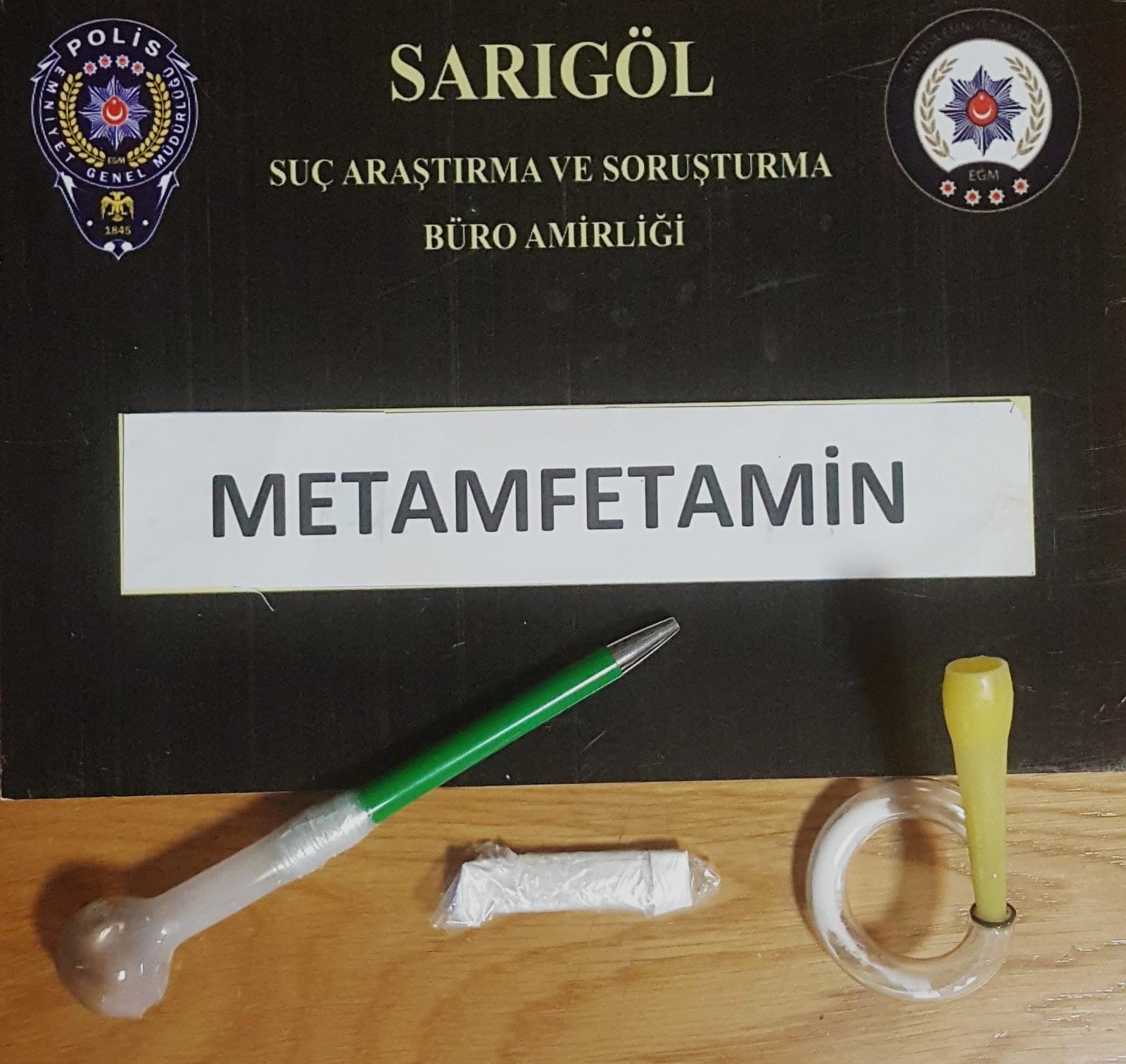 Sarıgöl Emniyeti uyuşturucu kullanımına geçit vermedi