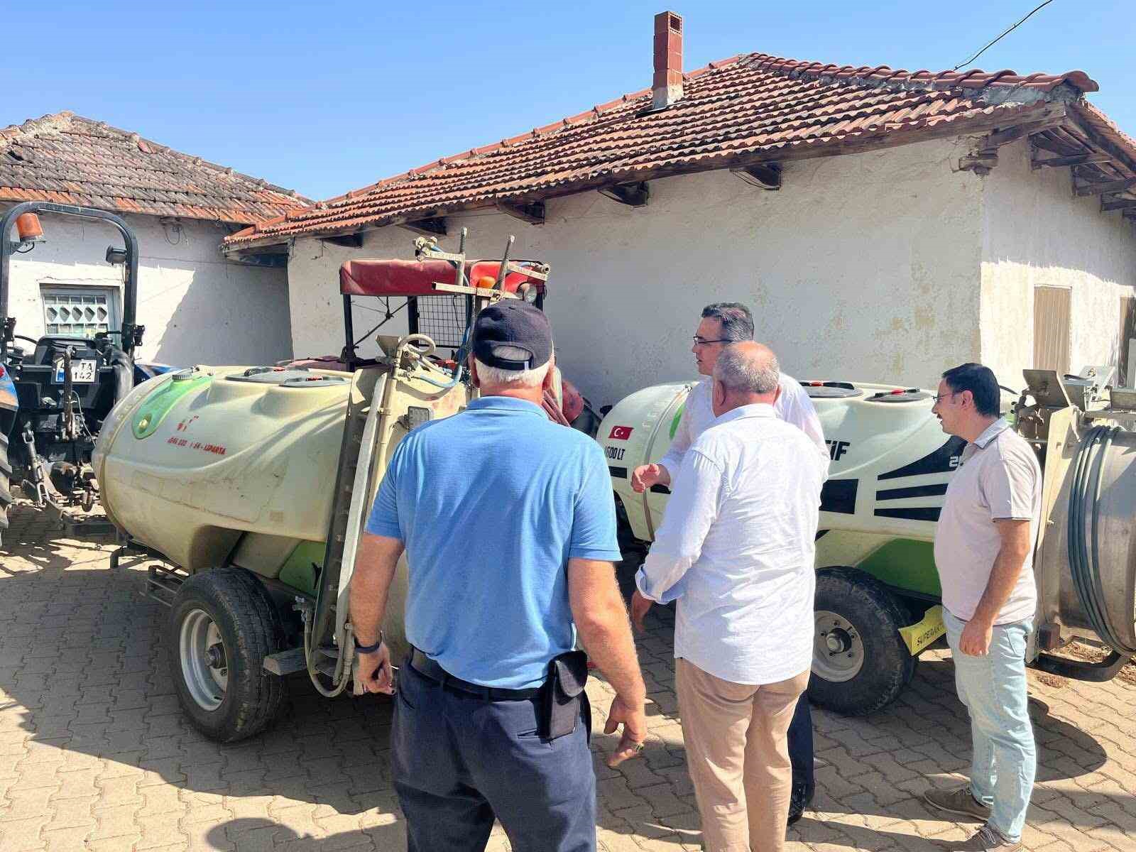 Sarıgöl’de orman yangınlarına karşı tedbirler devam ediyor