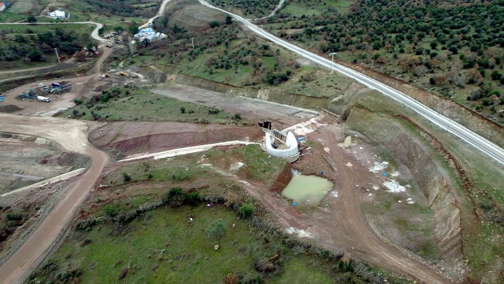 Sarma Barajının yüzde 85’i tamamlandı