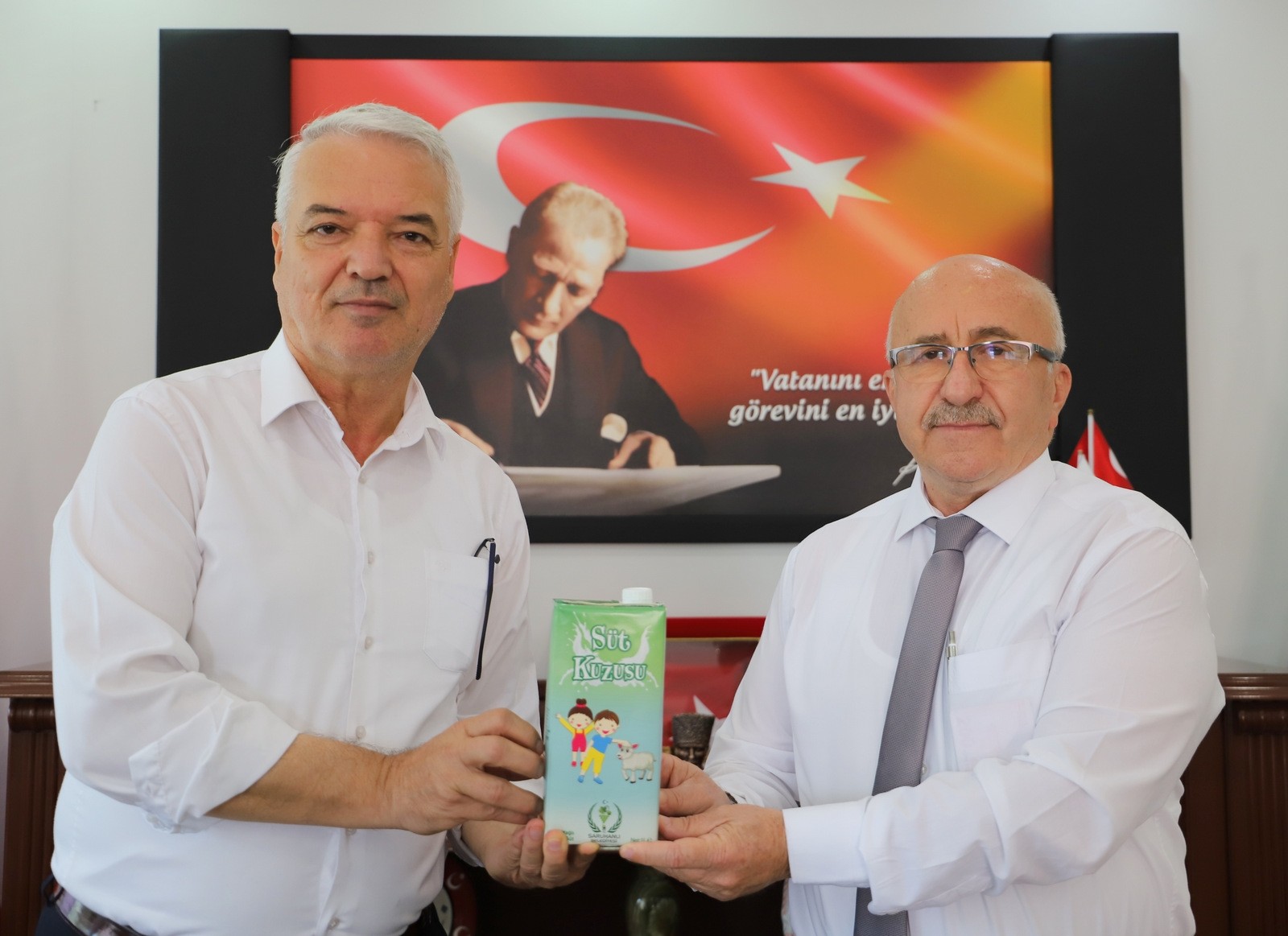 Saruhanlı Belediyesinin ‘Süt kuzusu’ projesi başlıyor