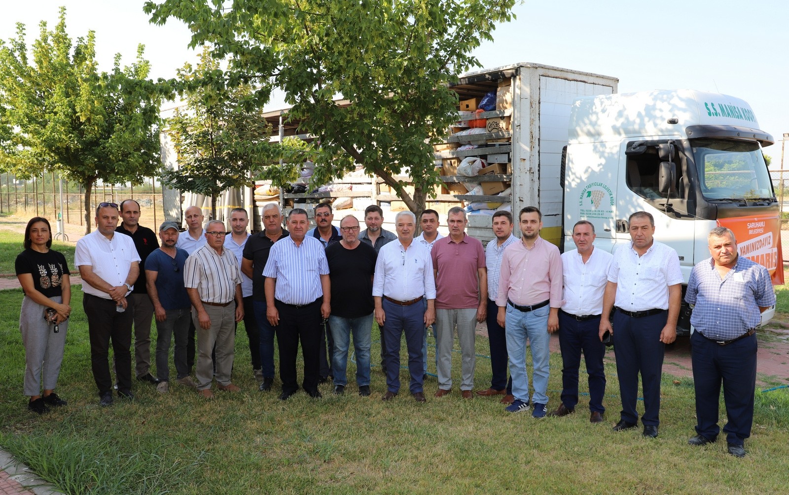 Saruhanlı’dan Antalya ve Muğla’ya yardım