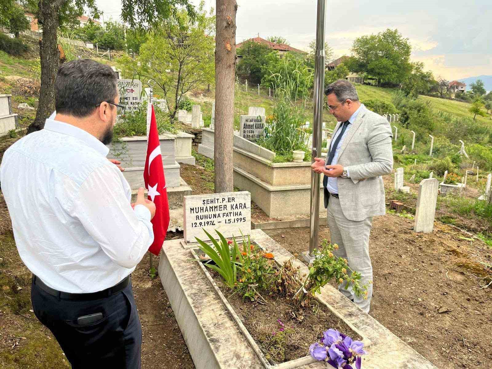 Şehit ailelerine bayram ziyareti