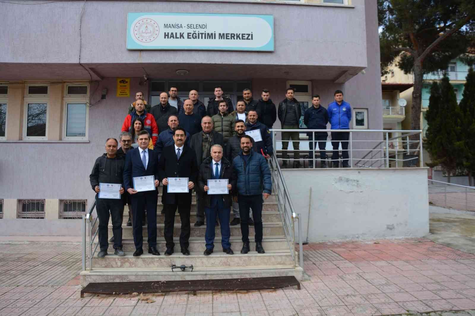 Selendi’de İHA1 Kursu tamamlandı