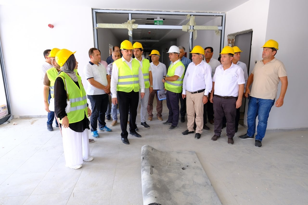 Seydikemer Devlet Hastanesi’nde çalışmalar sona yaklaşıyor