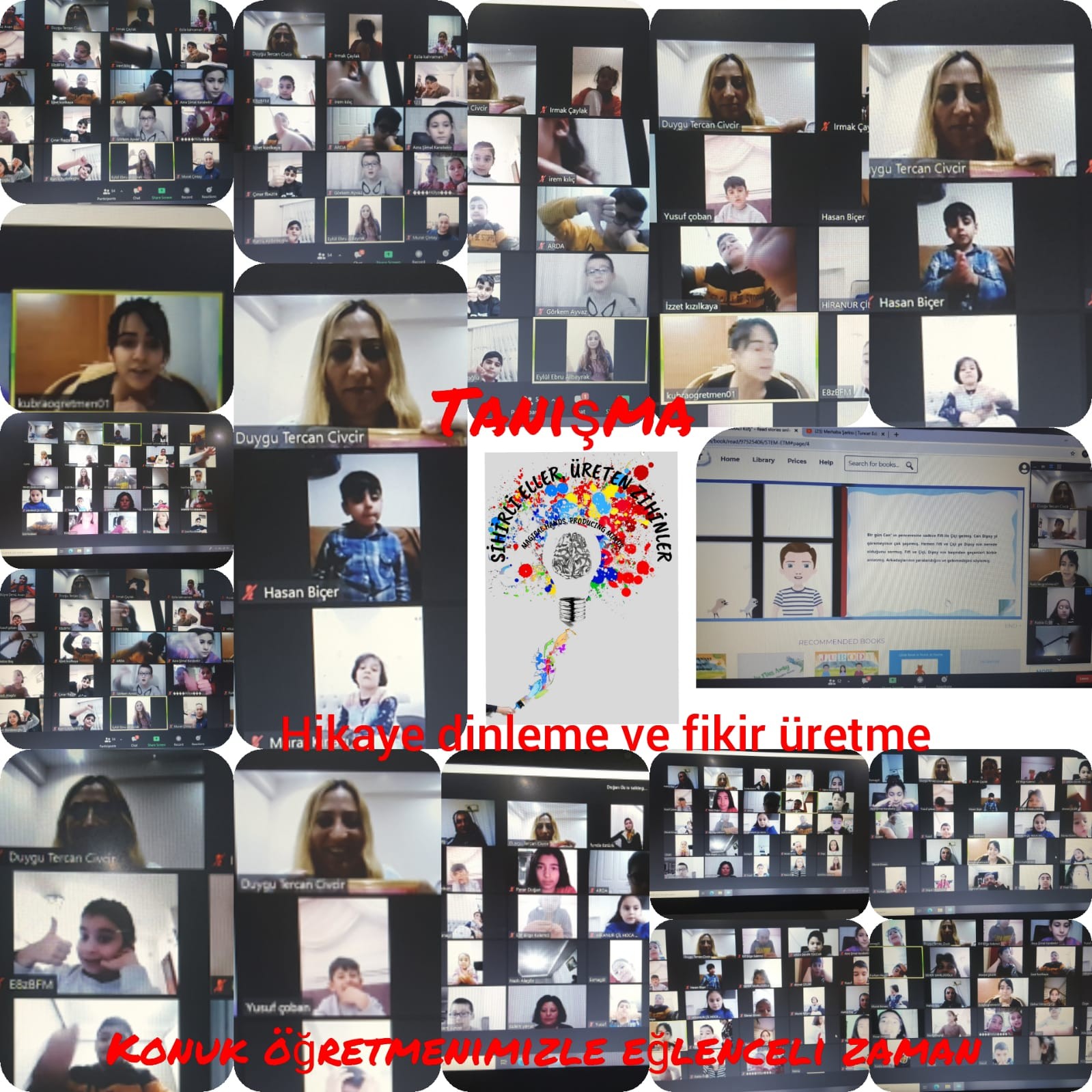 ’Sihirli eller, üreten zihinler’ projesi çocukların gelişimine katkı sunuyor