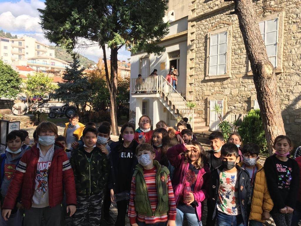 Söke’de öğrenciler Kent Müzesi’nde tarihi öğreniyor