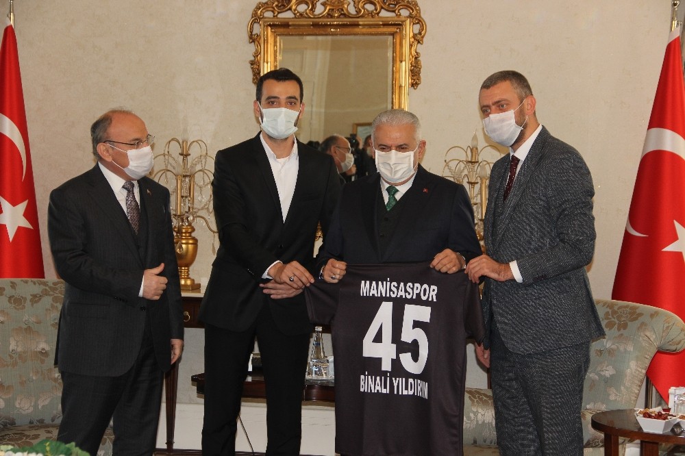 Son Başbakan Binali Yıldırım’dan Vali Karadeniz’e ziyaret