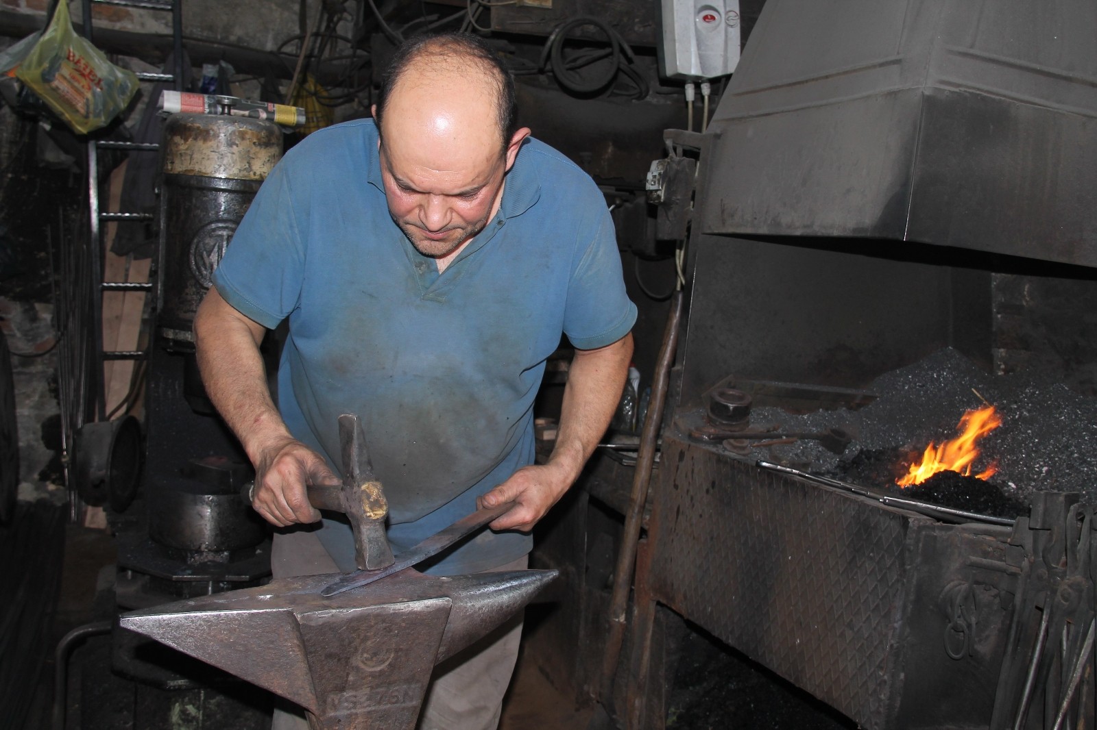 Tarihi bıçakçıda Kurban Bayramı hareketliliği