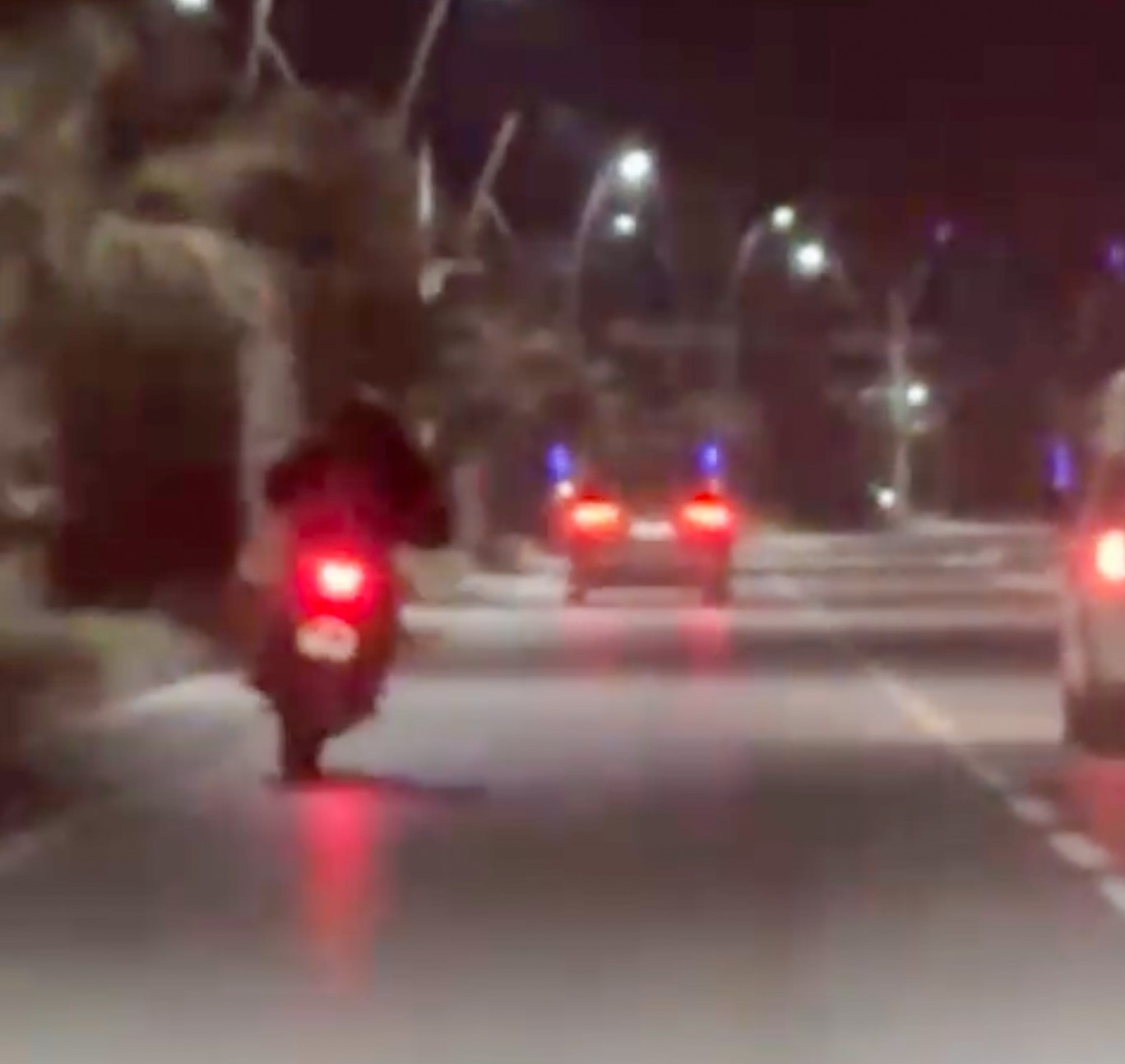 Terör estiren motosiklet sürücüsü yakalandı: 770 bin TL ceza