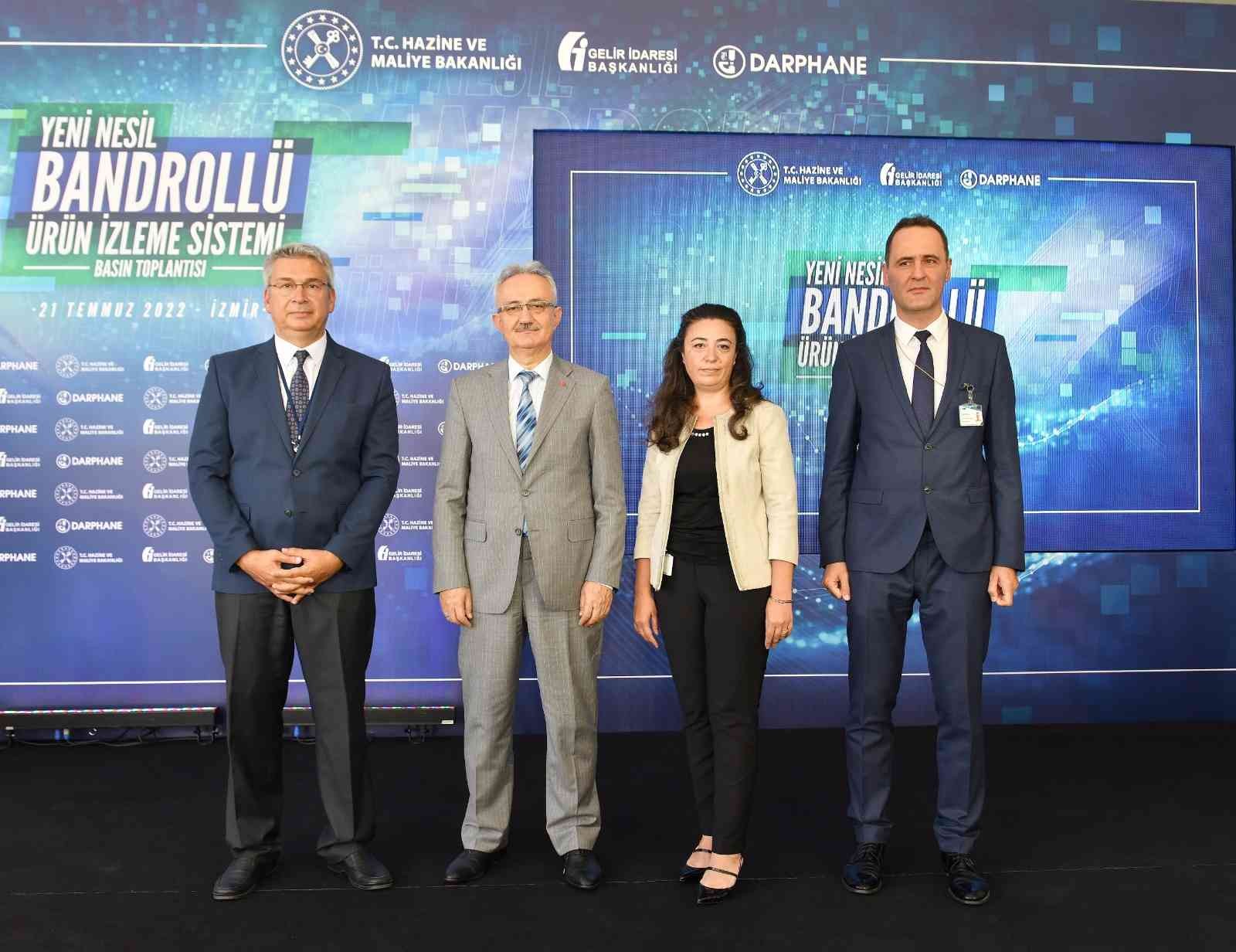 Toplam 600 milyon lira yatırımla yüksek güvenlikli bandrol dönemi başladı