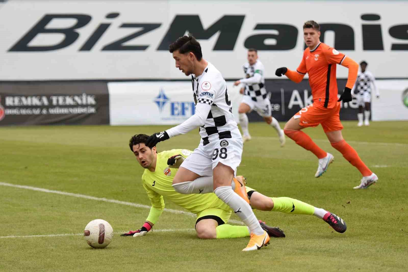 Trendyol 1. Lig: Manisa FK: 1 – Adanaspor: 1