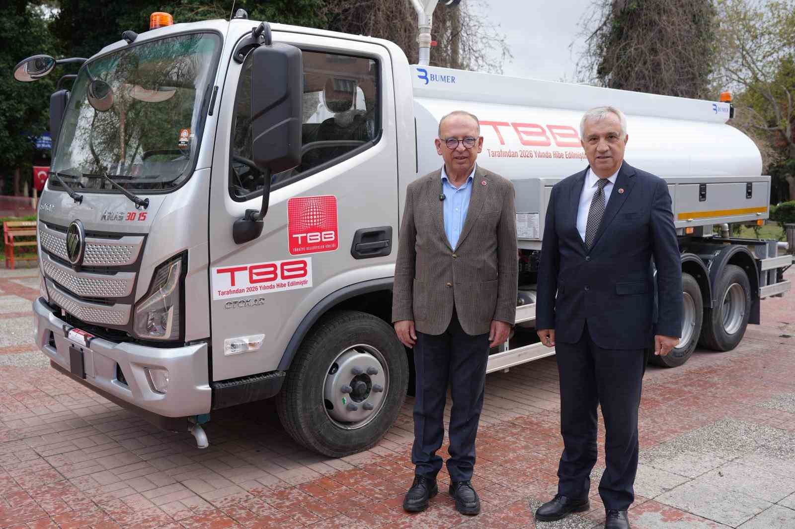 Turgutlu Belediyesinin araç filosuna TBB’den önemli destek