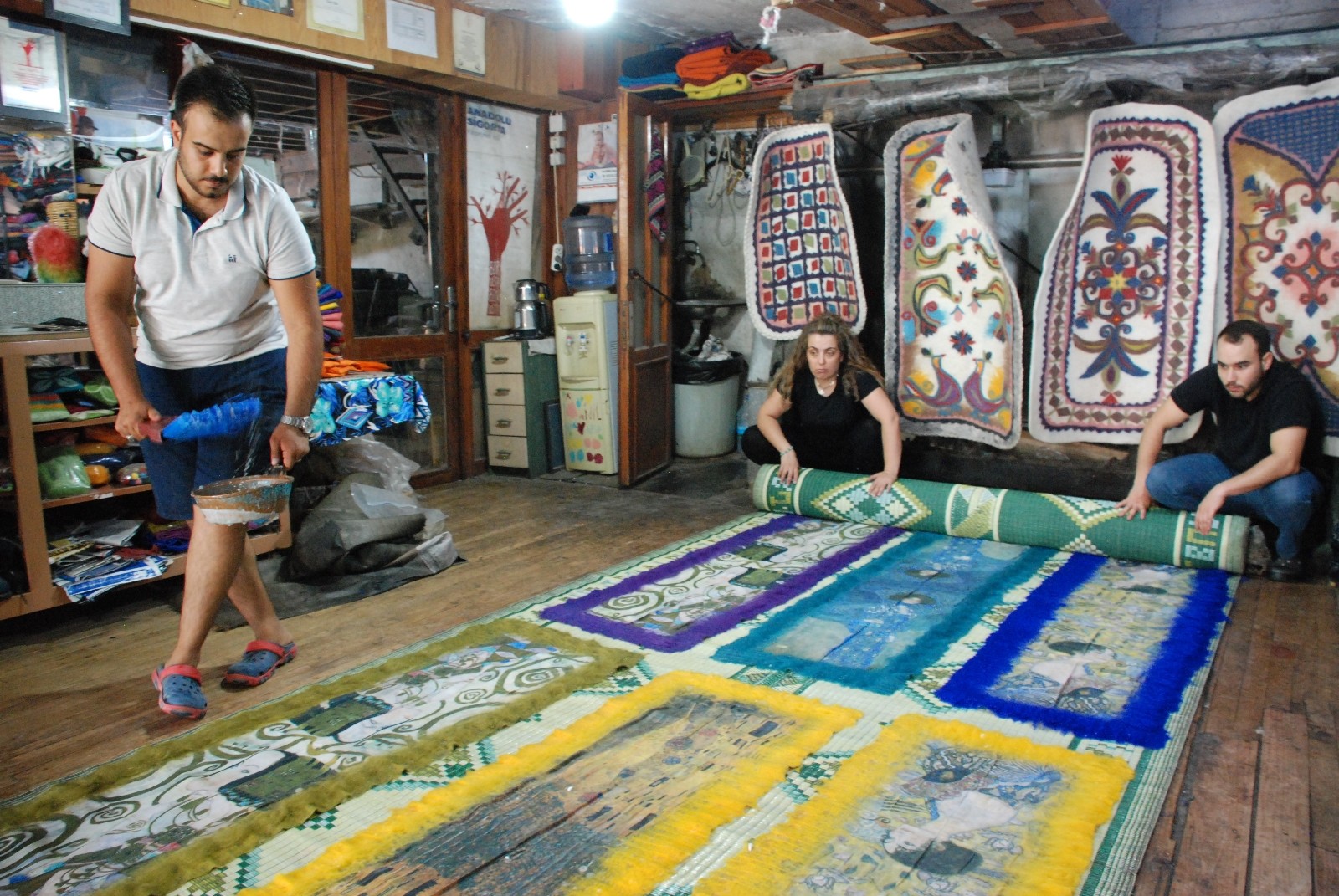 Türk keçesinin e-ticaretle dünya yolculuğu