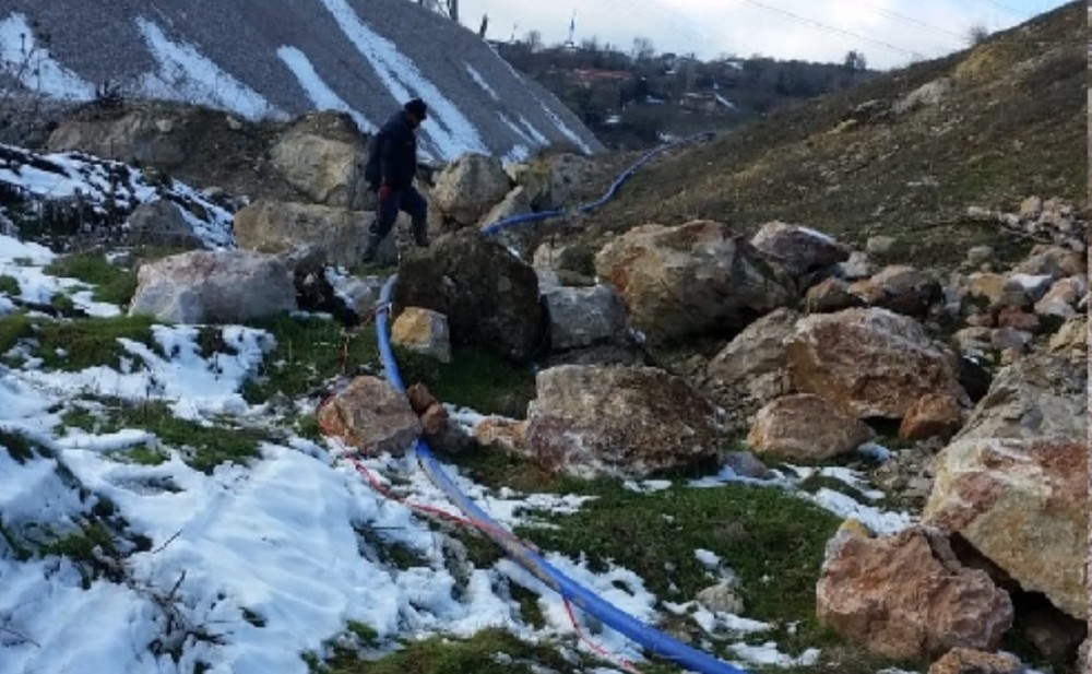 Türkpiyala Mahallesinde içme suyu açıldı