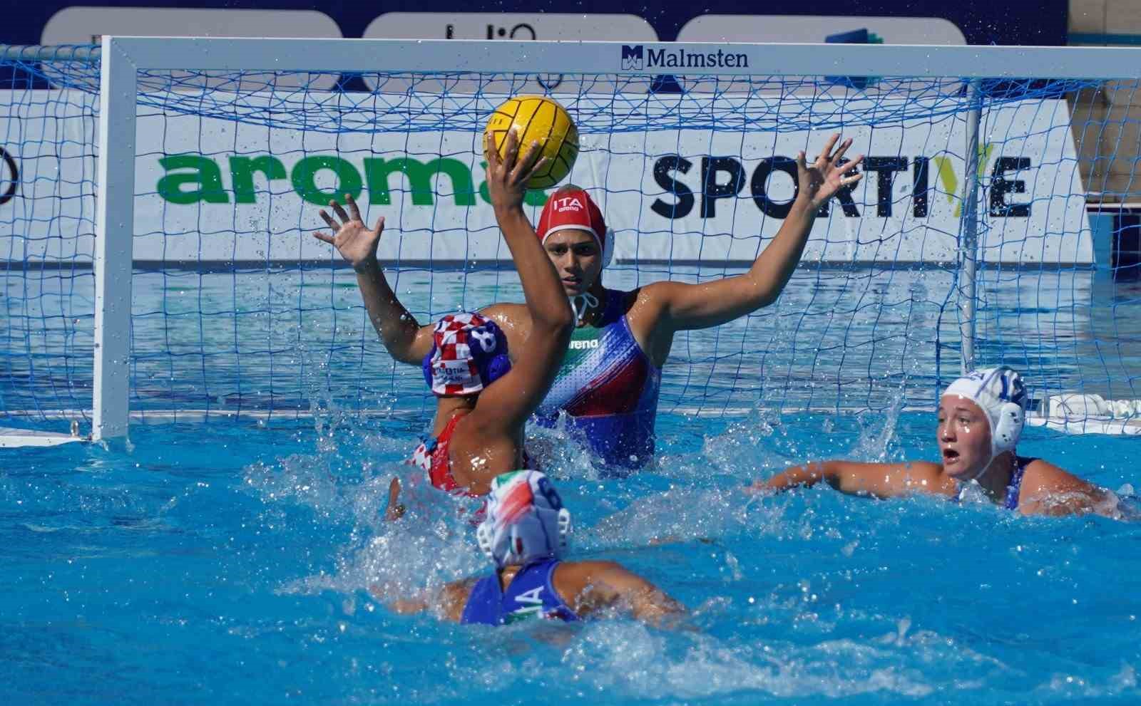 U17 Milli Kadın Sutopu Takımı 3’te 3 yaptı