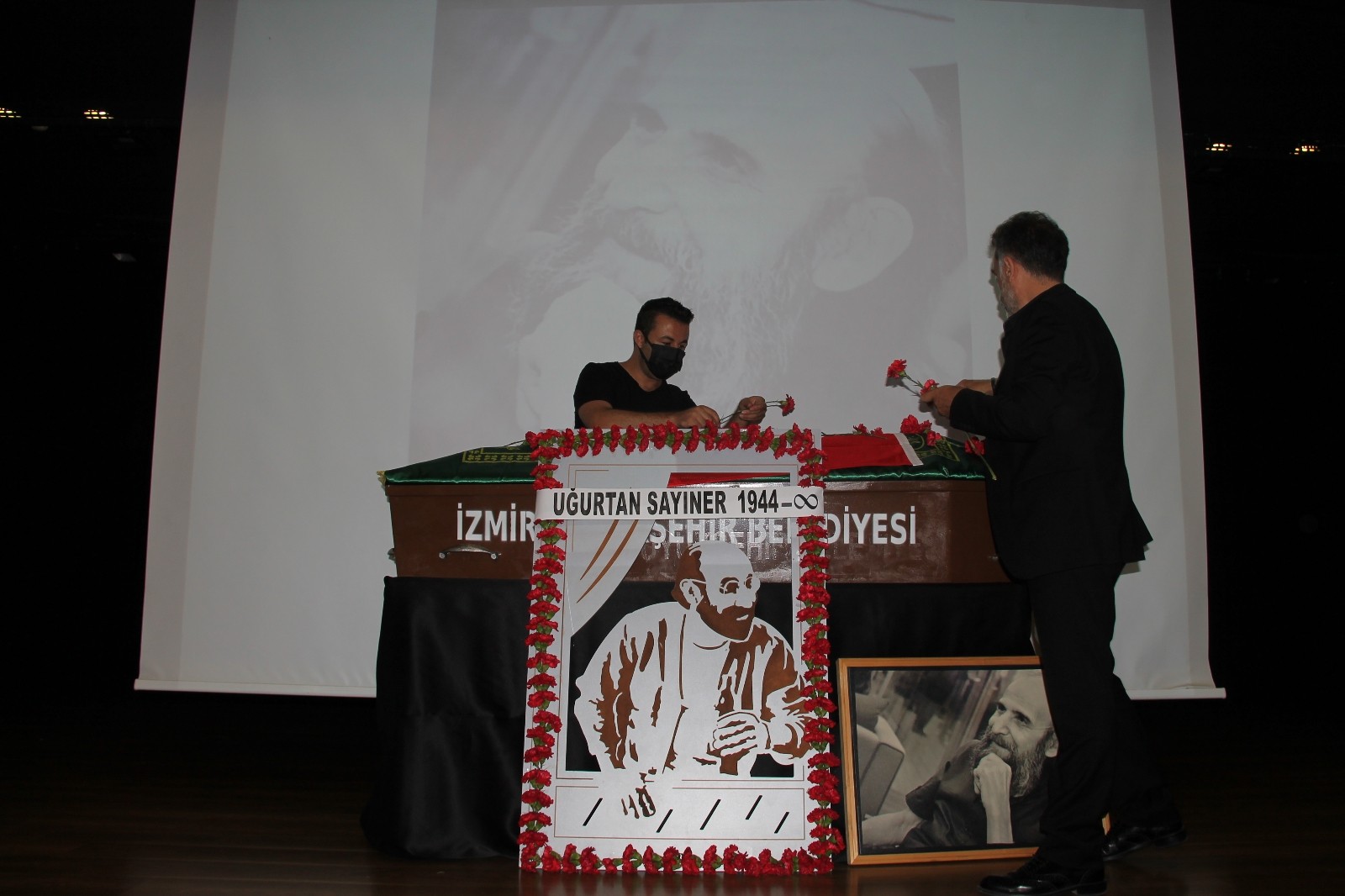 Uğurtan Sayıner’e veda töreni