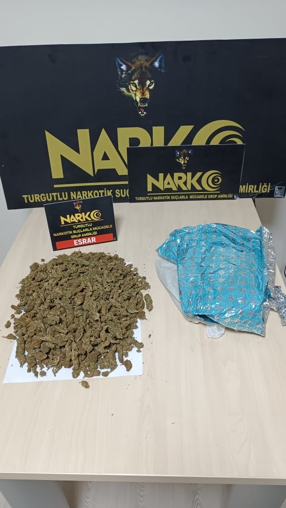 Yarım kilo esrarla yakalanan şahıs tutuklandı
